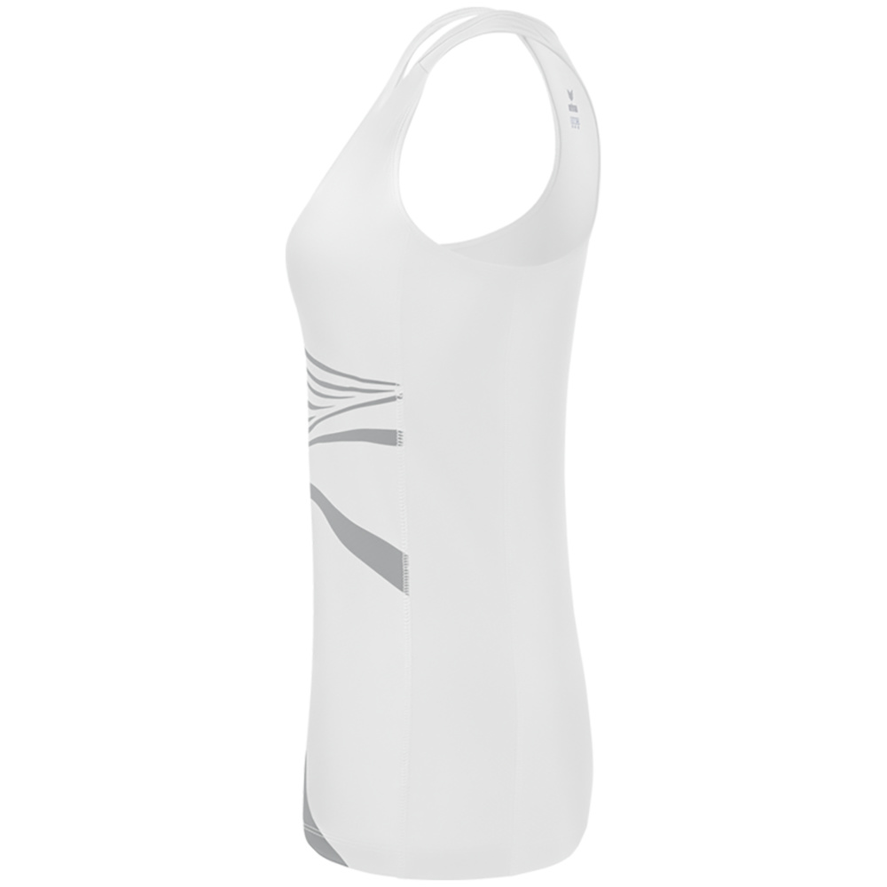 ERIMA RACING SINGLET, NEW WHITE WOMEN. 