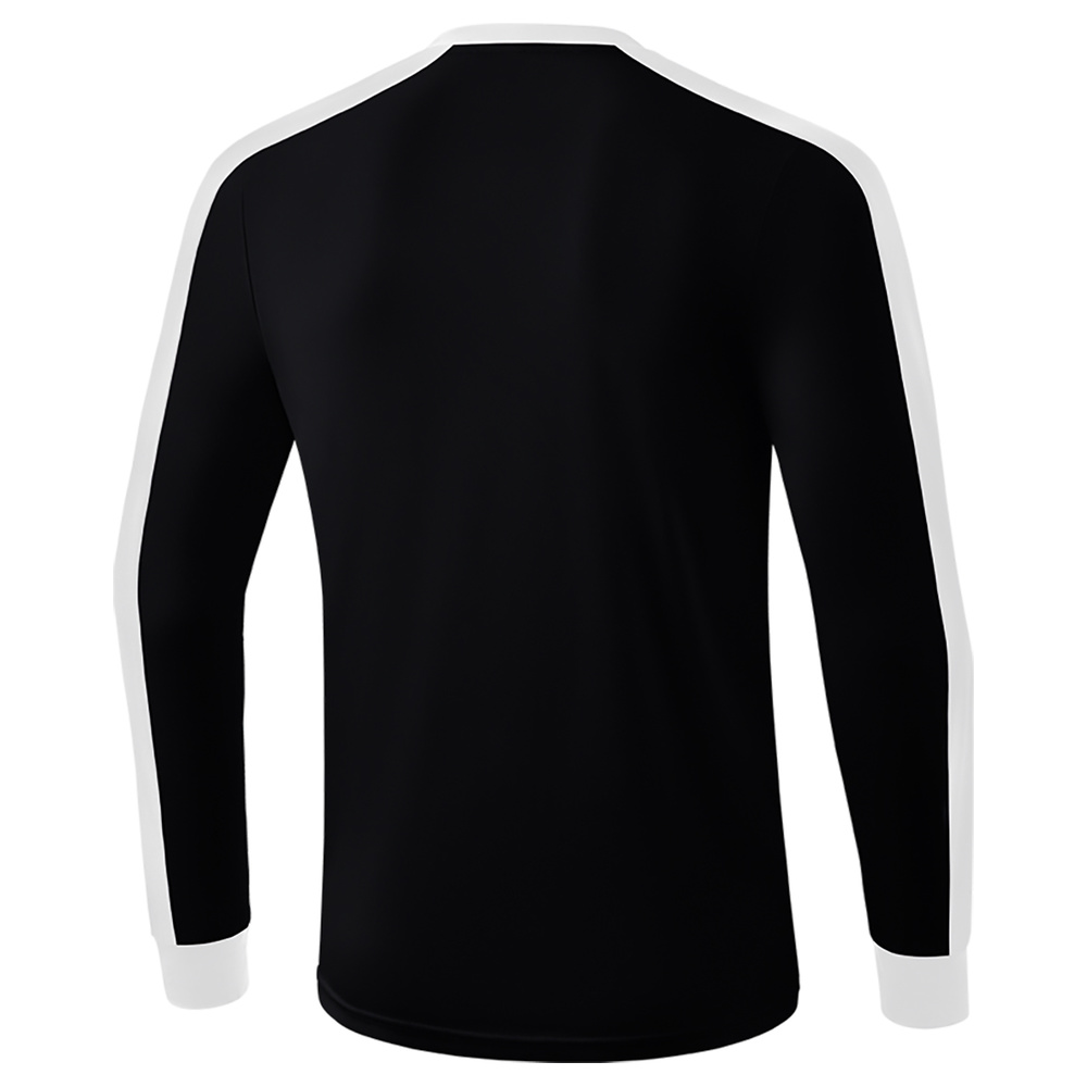 ERIMA RETRO STAR JERSEY LONG SLEEVE BLACK-WHITE, KIDS. 