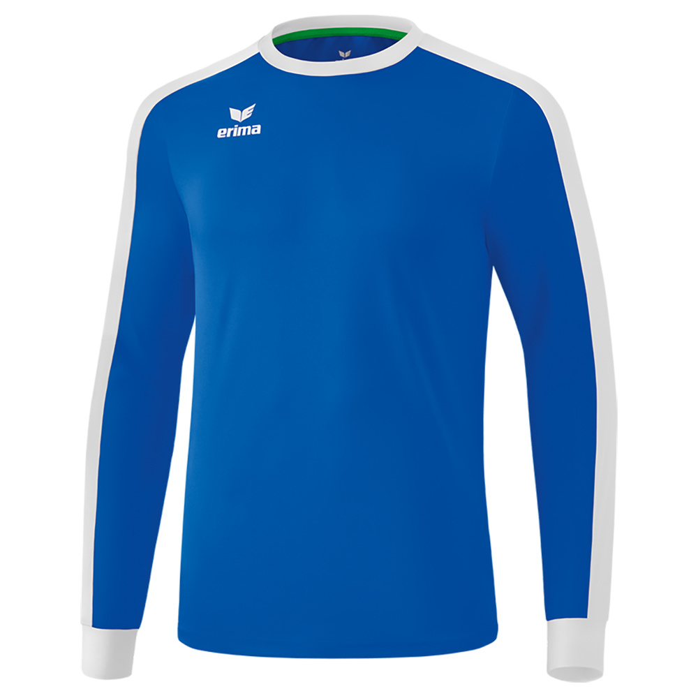 ERIMA RETRO STAR JERSEY LONG SLEEVE NEW ROYAL-WHITE, KIDS. 