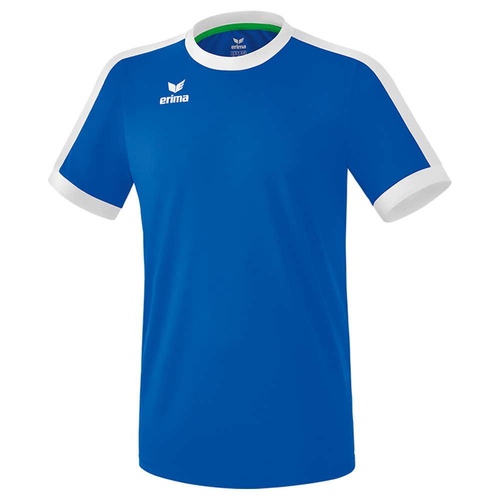 ERIMA RETRO STAR JERSEY SHORT SLEEVE NEW ROYAL WHITE UNISEX