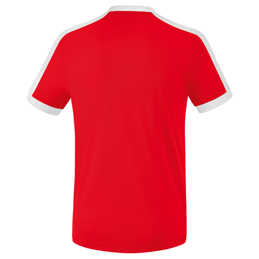 ERIMA RETRO STAR JERSEY SHORT SLEEVE RED-WHITE, KIDS. 