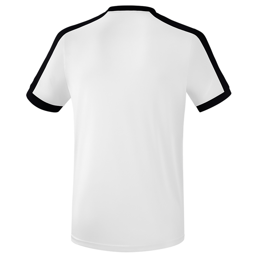 ERIMA RETRO STAR JERSEY SHORT SLEEVE WHITE-BLACK, KIDS. 