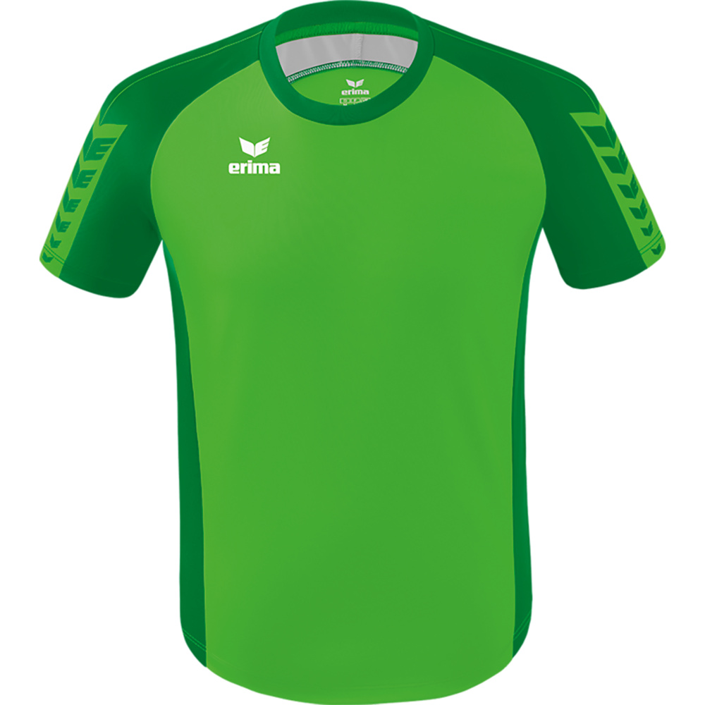 ERIMA SIX WINGS JERSEY SHORT SLEEVE, GREEN-EMERALD KIDS. 