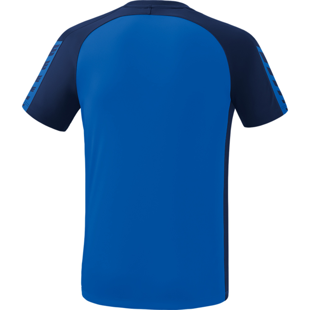 ERIMA SIX WINGS JERSEY SHORT SLEEVE, NEW ROYAL-NEW NAVY KIDS. 