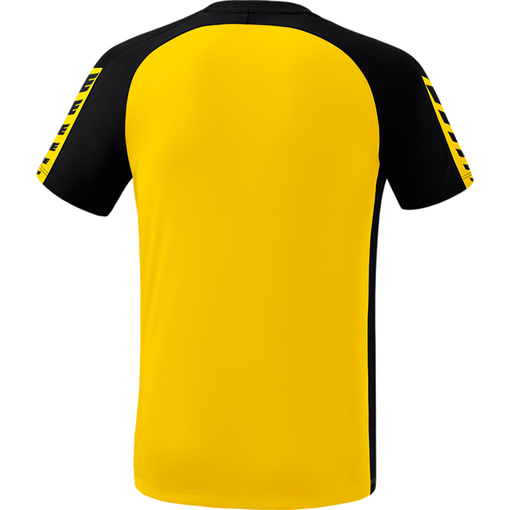 ERIMA SIX WINGS JERSEY SHORT SLEEVE, YELLOW-BLACK KIDS. 