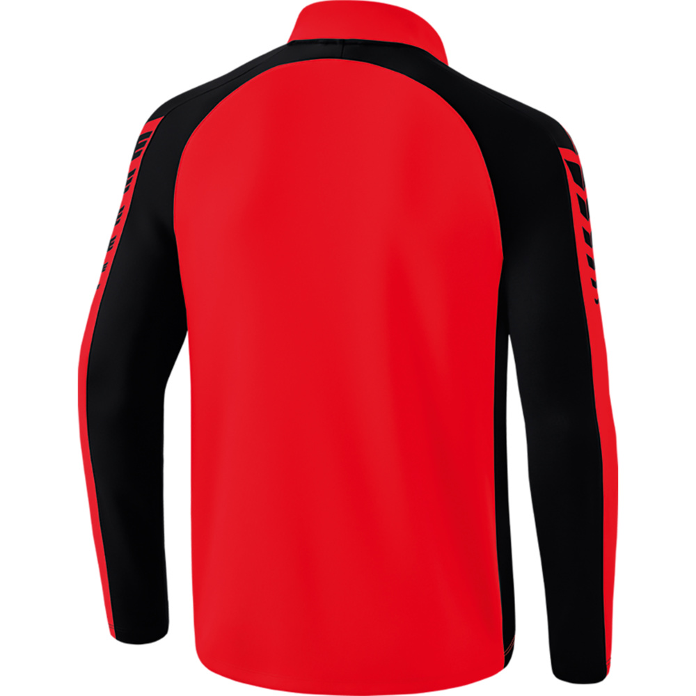 ERIMA SIX WINGS TRAINING TOP, RED-BLACK KIDS. 