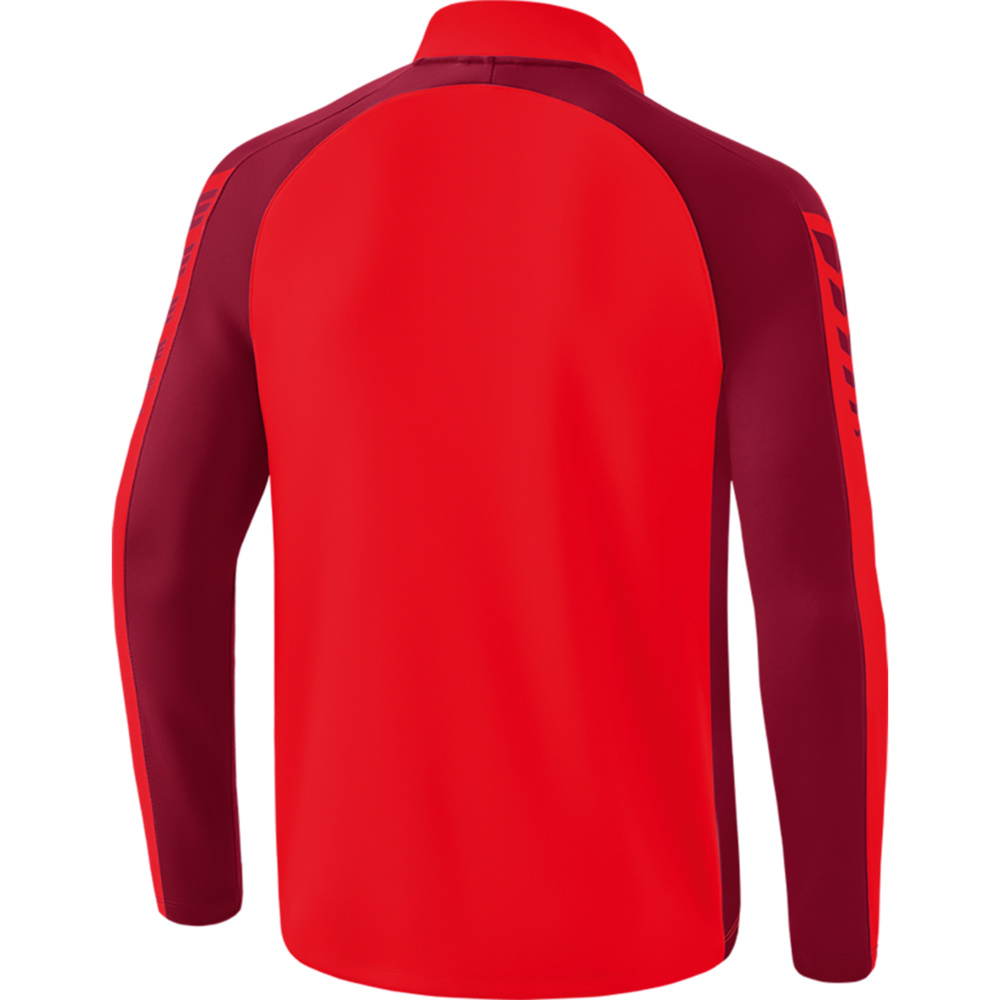 ERIMA SIX WINGS TRAINING TOP, RED-BORDEAUX KIDS. 