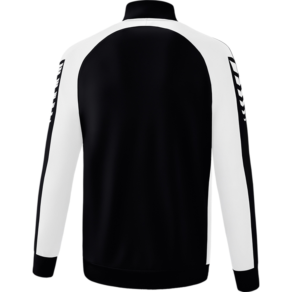 ERIMA SIX WINGS WORKER JACKET, BLACK-WHITE MEN. 