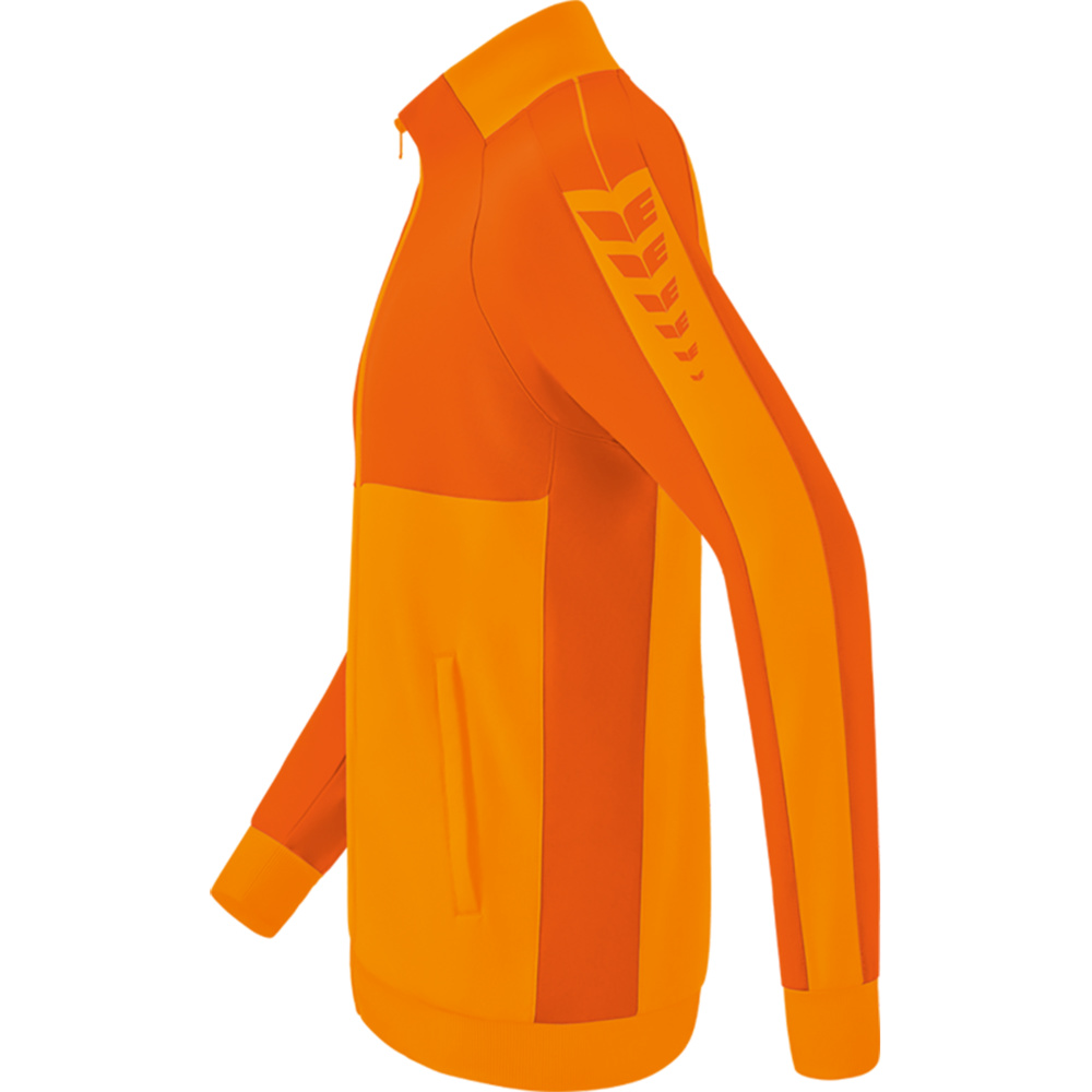 ERIMA SIX WINGS WORKER JACKET, NEW ORANGE-ORANGE KIDS. 