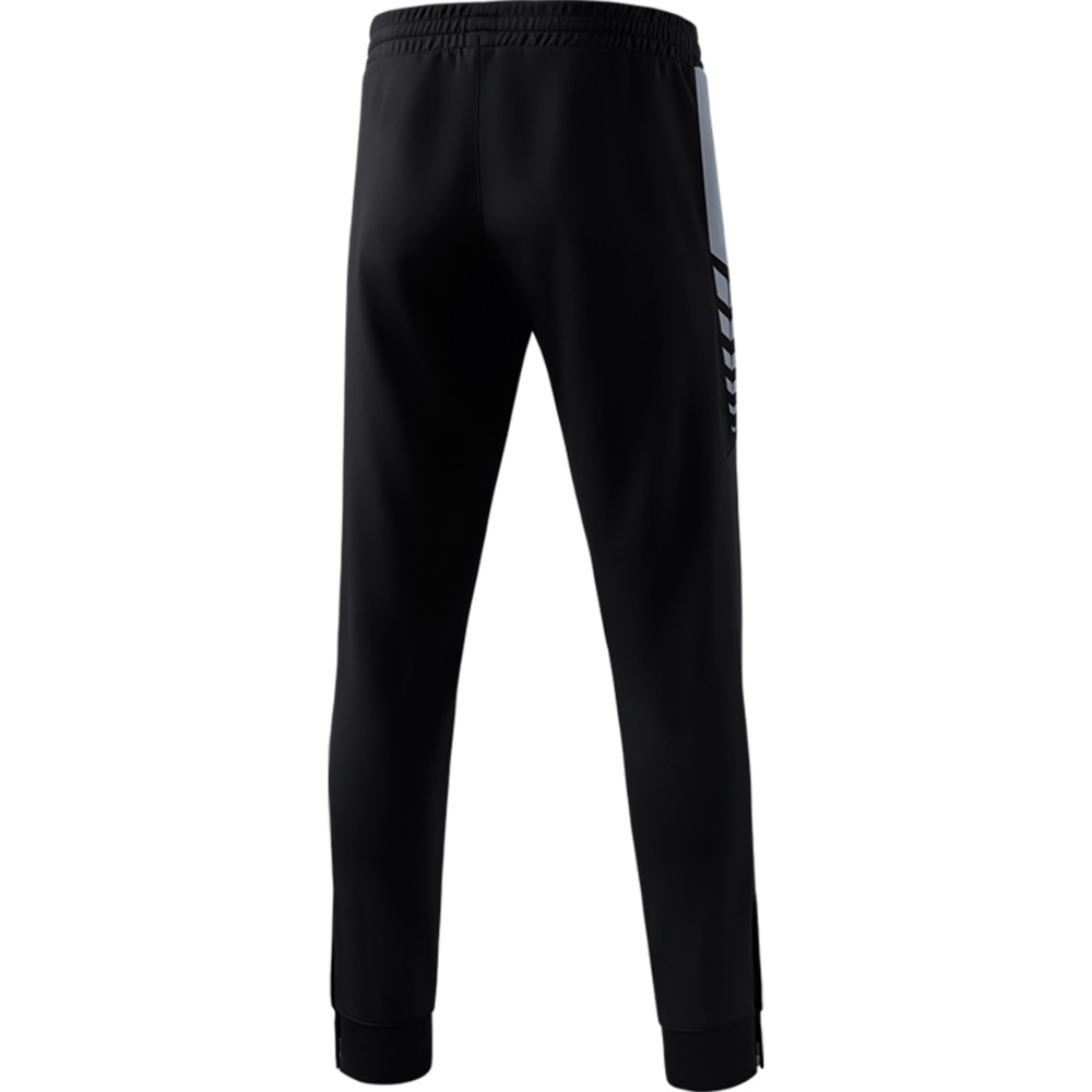 ERIMA SIX WINGS WORKER PANTS, BLACK-SLATE GREY MEN. 