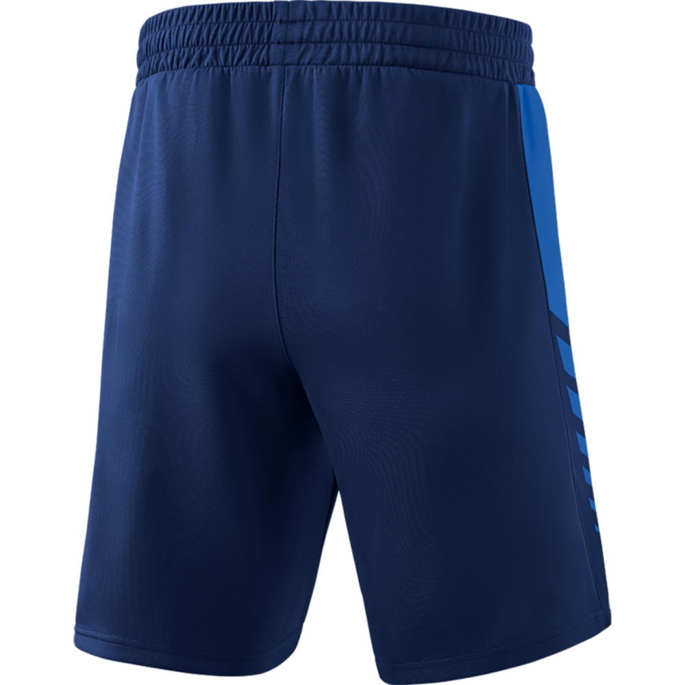 ERIMA SIX WINGS WORKER SHORTS, NEW NAVY-NEW ROYAL MEN. 