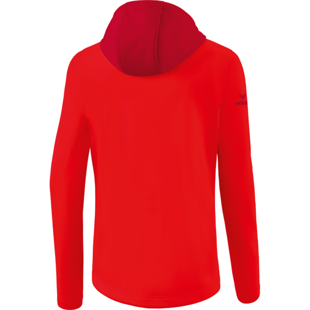 ERIMA SOFTSHELL JACKET PERFORMANCE, RED-RUBY WOMEN. 