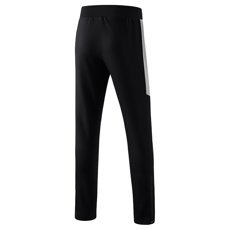 ERIMA SQUAD WORKER PANTS, BLACK-SILVER GREY MEN. 