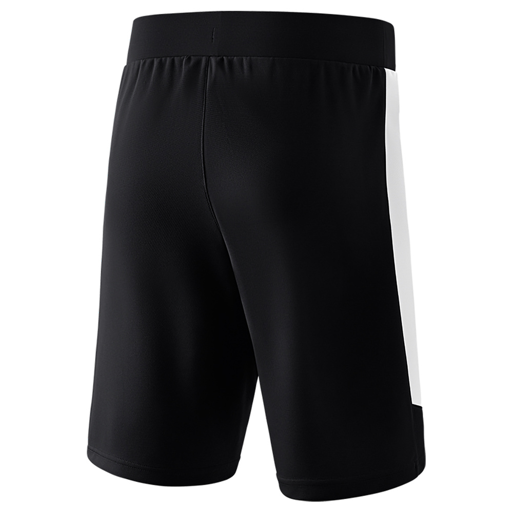 ERIMA SQUAD WORKER SHORTS, BLACK-WHITE KIDS. 