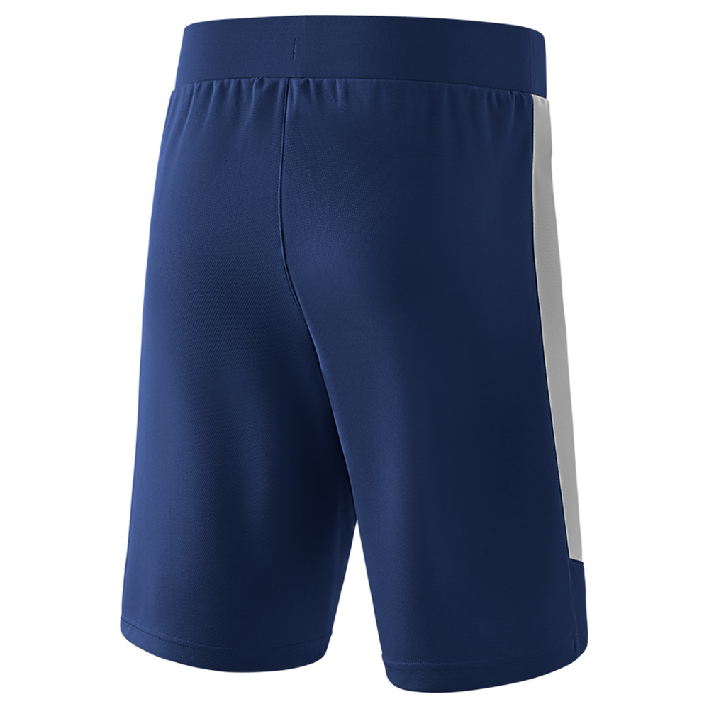 ERIMA SQUAD WORKER SHORTS, NAVY-SILVER GREY MEN. 