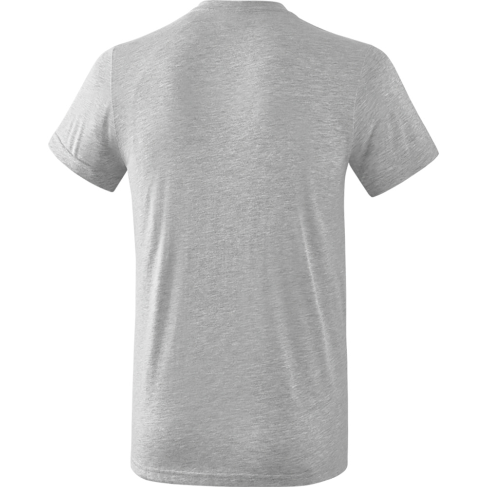 ERIMA STYLE T-SHIRT, LIGHT GREY MARL MEN. 