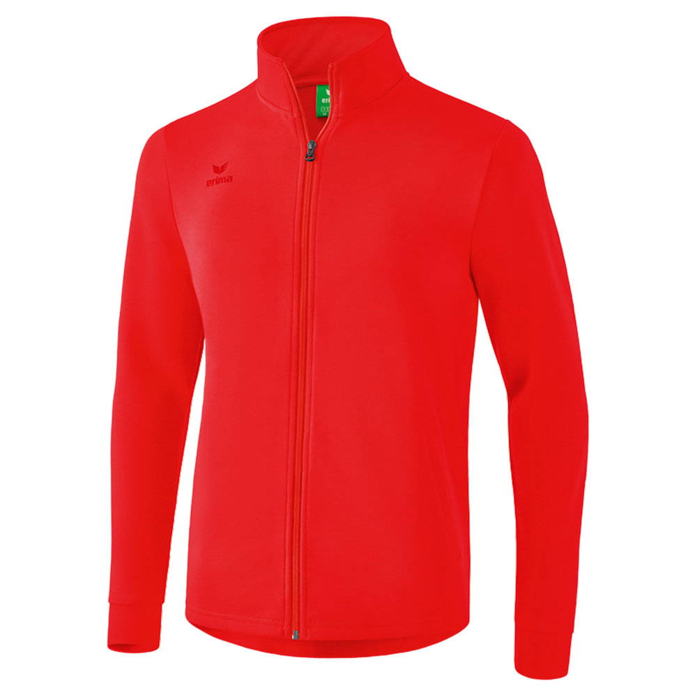 ERIMA SWEAT JACKET, RED KIDS. 