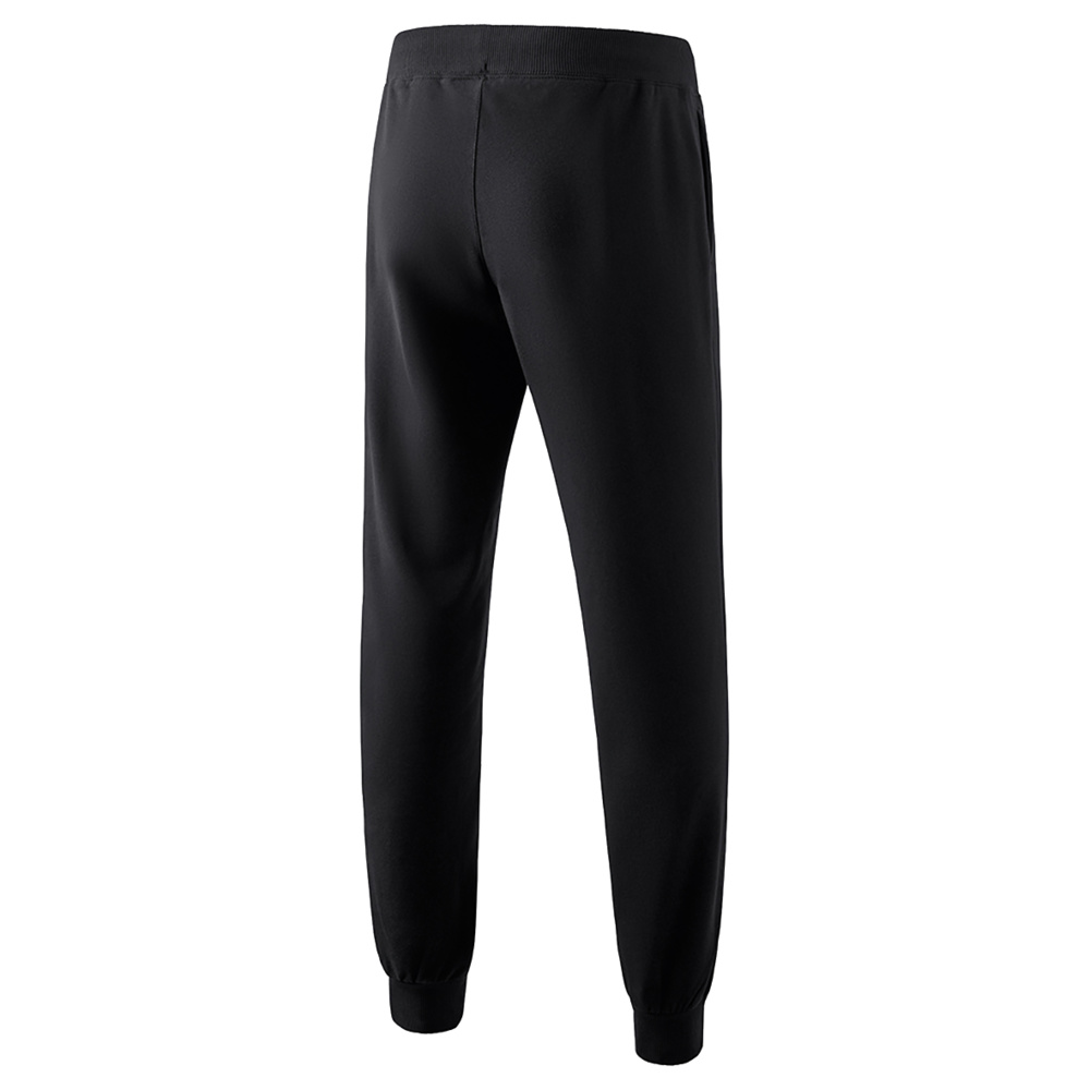 ERIMA SWEATPANTS WITH NARROW WAISTBAND, BLACK MEN. 