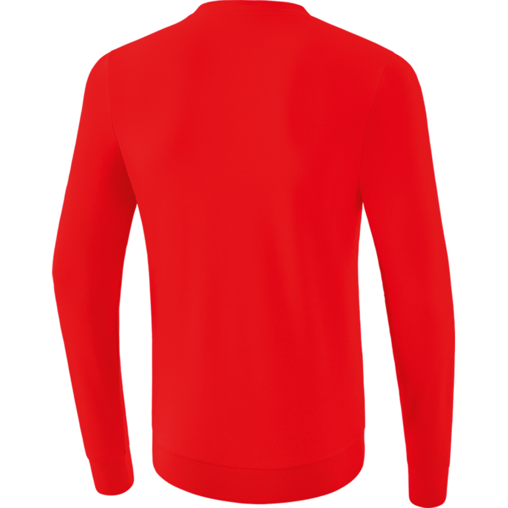 ERIMA SWEATSHIRT, RED UNISEX. 