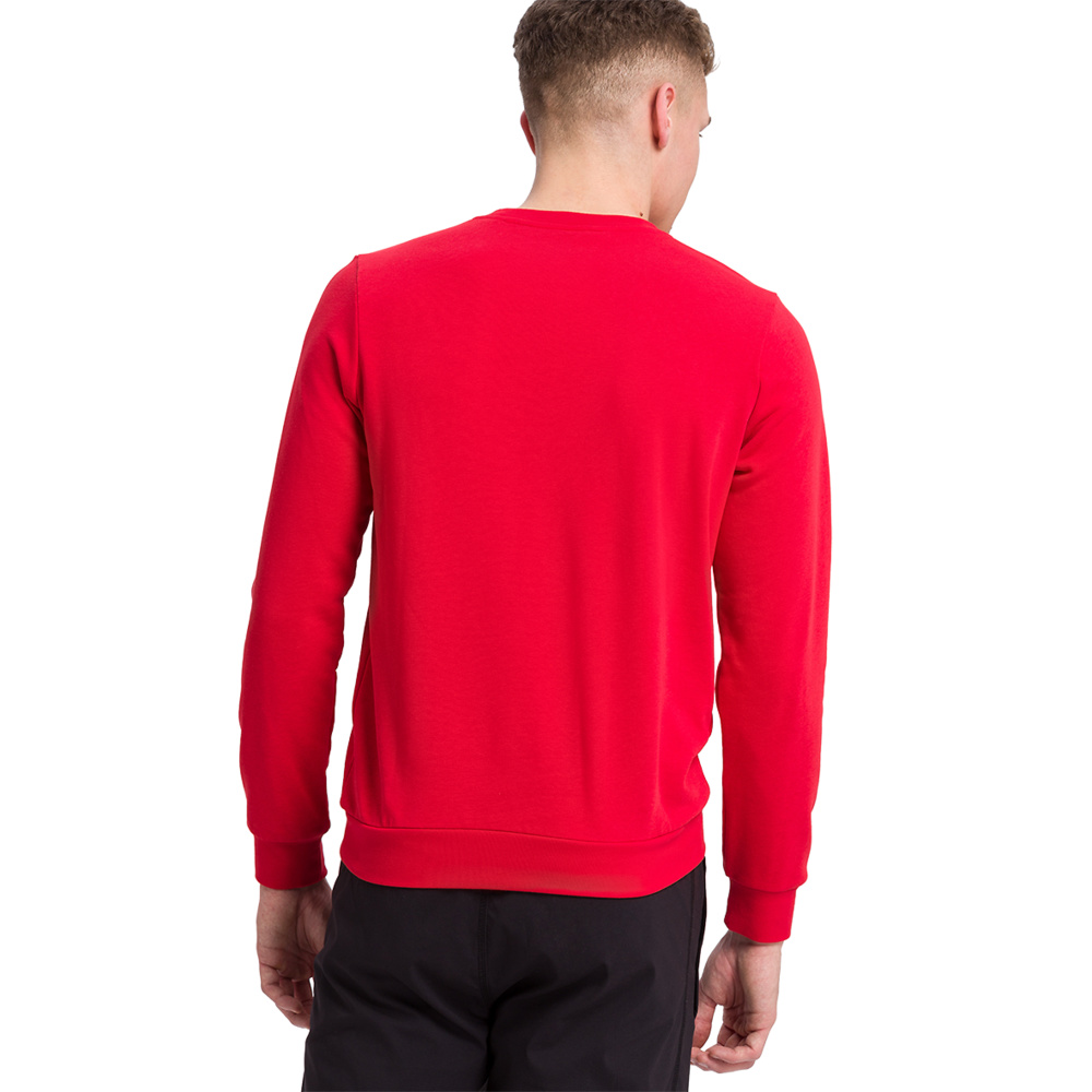 ERIMA SWEATSHIRT, RED UNISEX. 