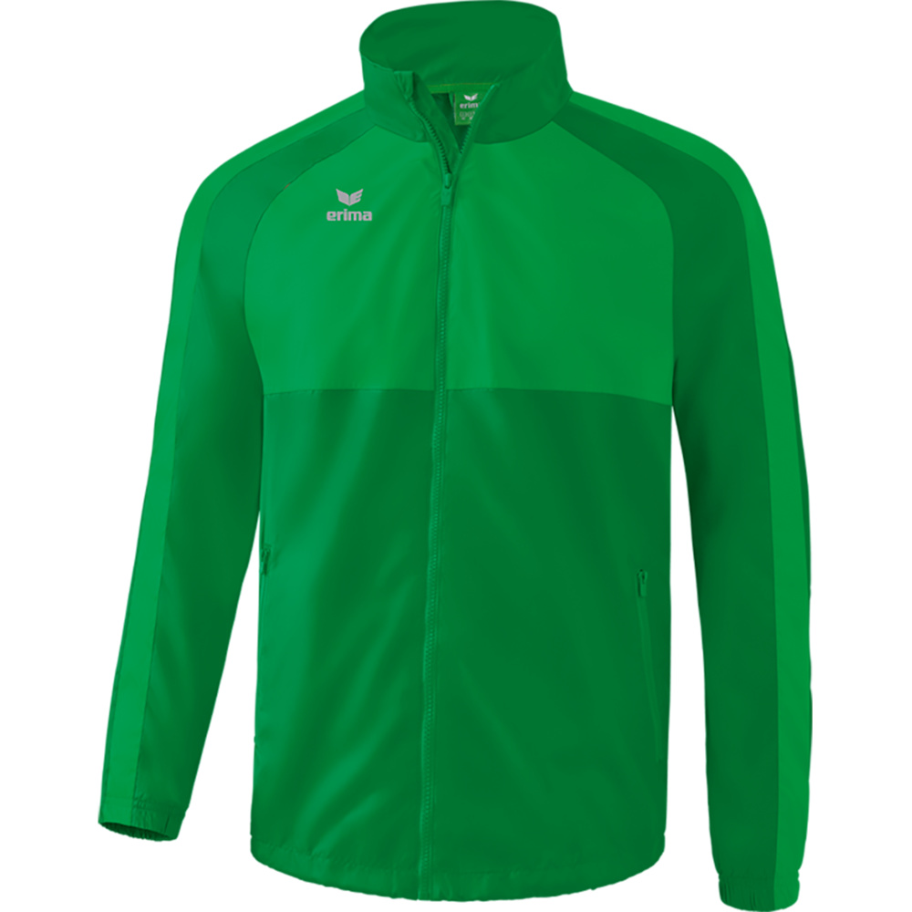 ERIMA TEAM ALL-WEATHER JACKET, EMERALD KIDS. 