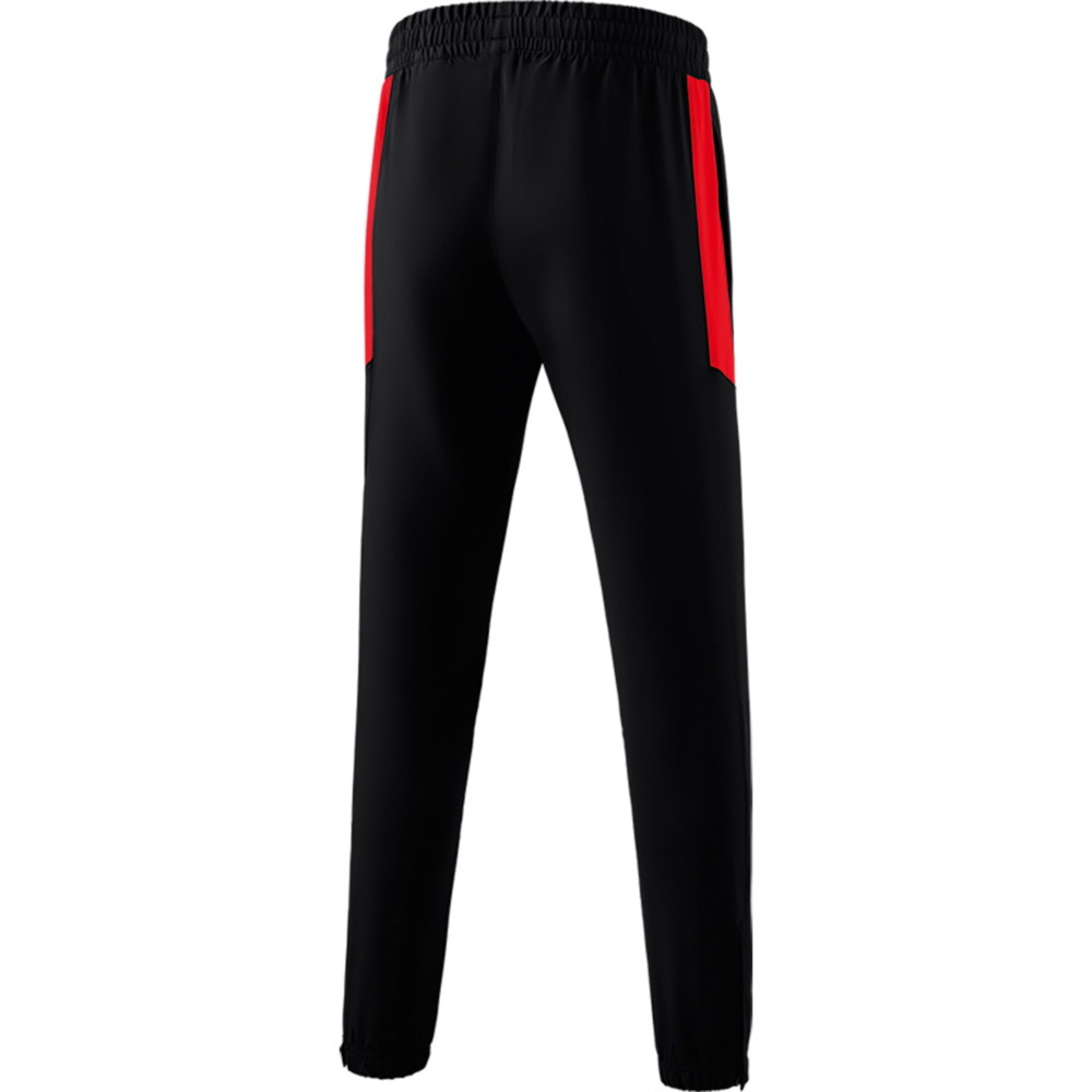 ERIMA TEAM PRESENTATION PANTS, BLACK-RED MEN. 