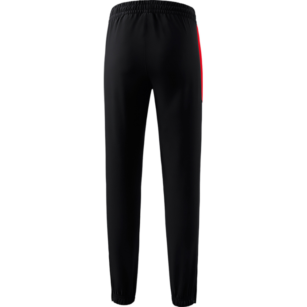 ERIMA TEAM PRESENTATION PANTS, BLACK-RED WOMEN. 