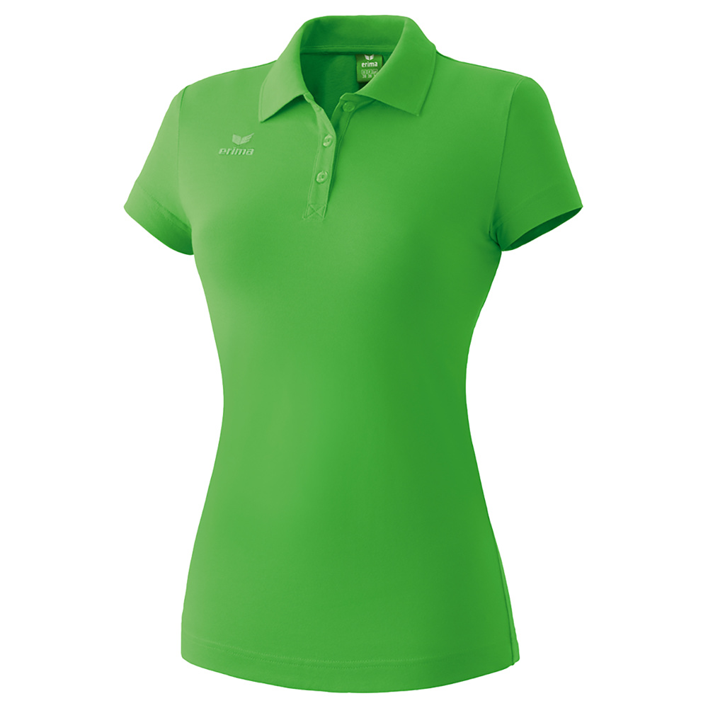 ERIMA TEAMSPORTS POLO-SHIRT, GREEN WOMEN. 