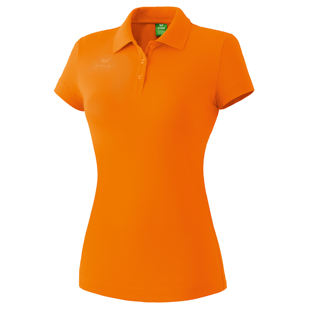 ERIMA TEAMSPORTS POLO-SHIRT, ORANGE WOMEN. 