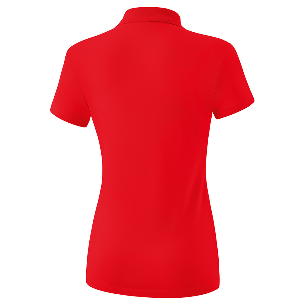 ERIMA TEAMSPORTS POLO-SHIRT, RED WOMEN. 