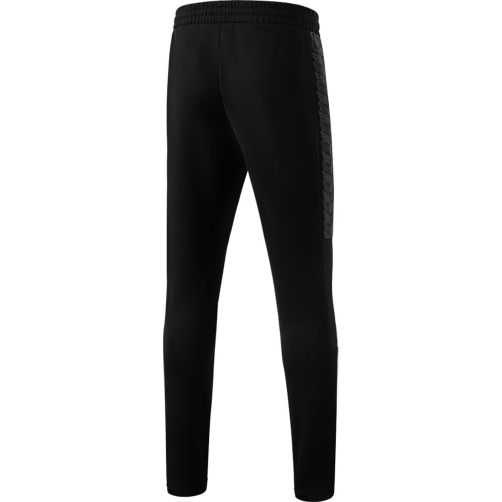 ERIMA TRAINING PANTS, BLACK KIDS.