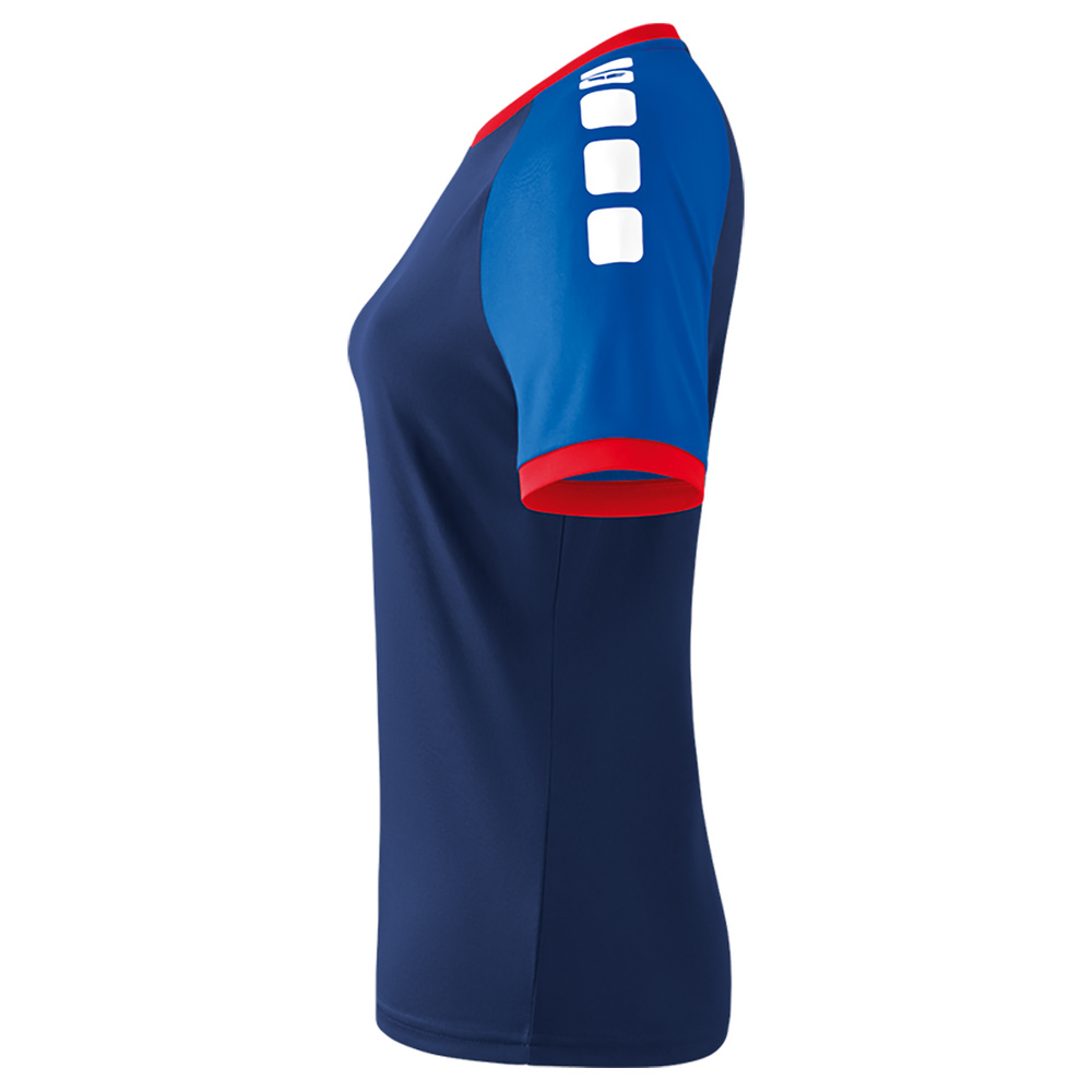 ERIMA ZENARI 3.0 JERSEY, NEW NAVY-NEW ROYAL-RED WOMEN. 