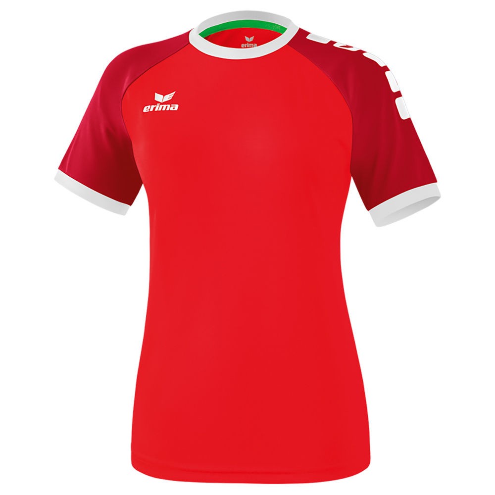 ERIMA ZENARI 3.0 JERSEY, RED-RUBY RED-WHITE WOMEN. 