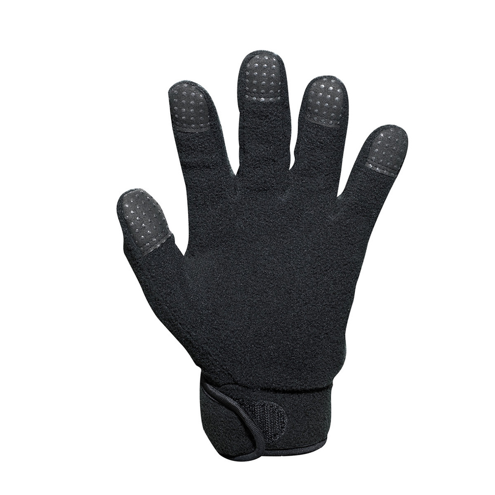 GUANTES POLARES DE JUGADOR JAKO, NEGRO. 