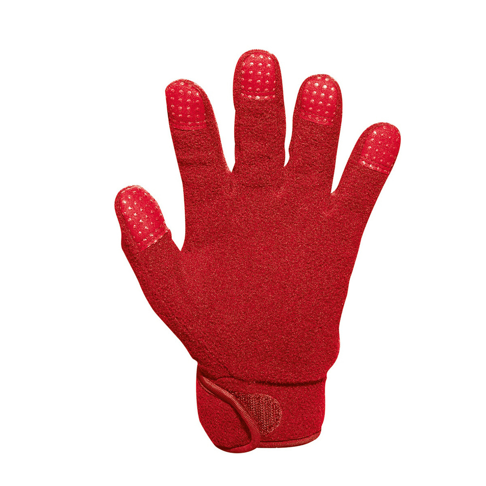 GUANTES POLARES DE JUGADOR JAKO, ROJO. 