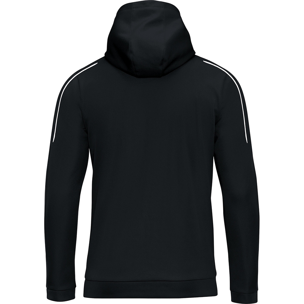 HOODED JACKET JAKO CLASSICO, BLACK KIDS. 