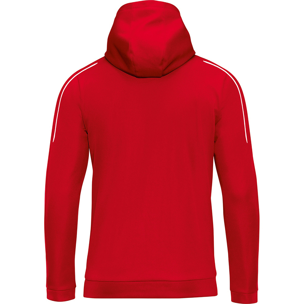 HOODED JACKET JAKO CLASSICO, RED KIDS. 