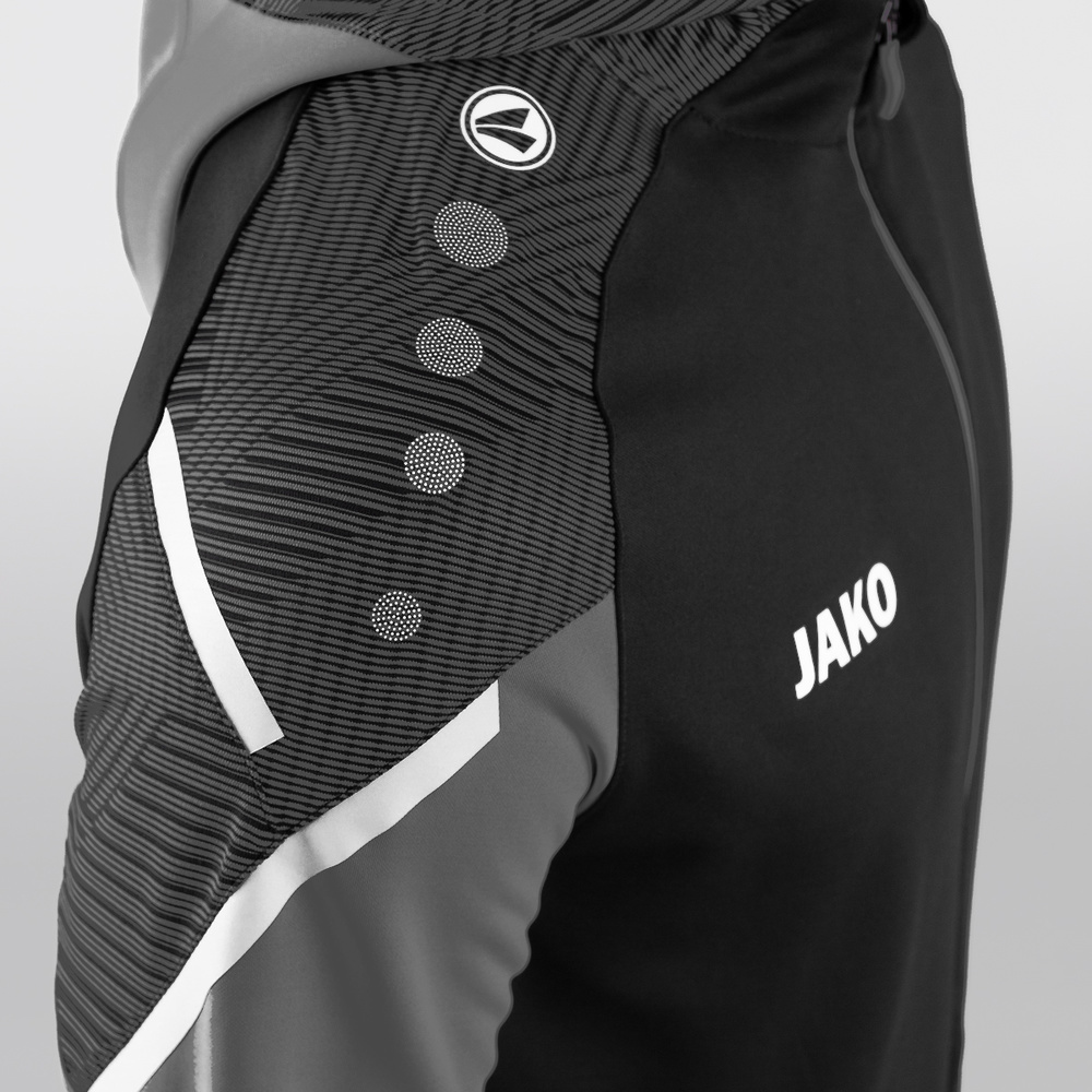 HOODED JACKET JAKO PERFORMANCE, BLACK-ANTHRA LIGHT MEN. 