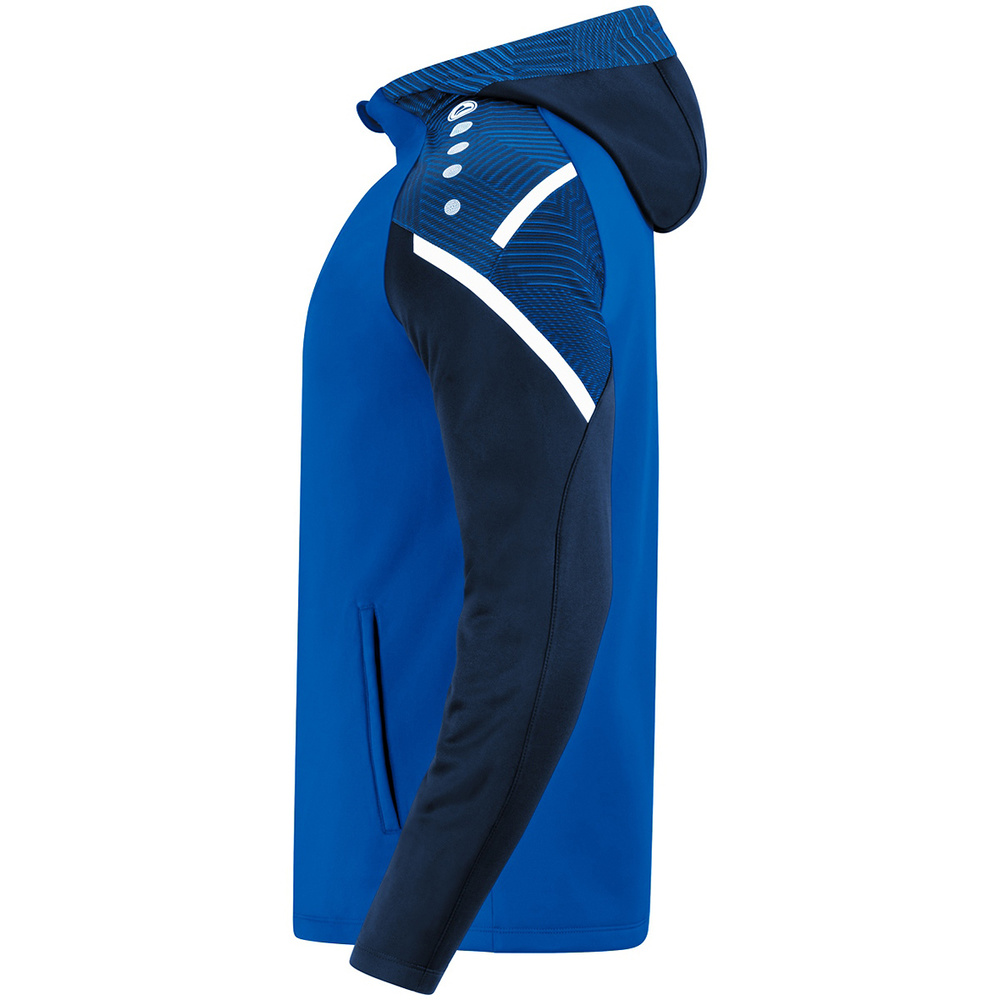 HOODED JACKET JAKO PERFORMANCE, ROYAL-SEABLUE KIDS. 