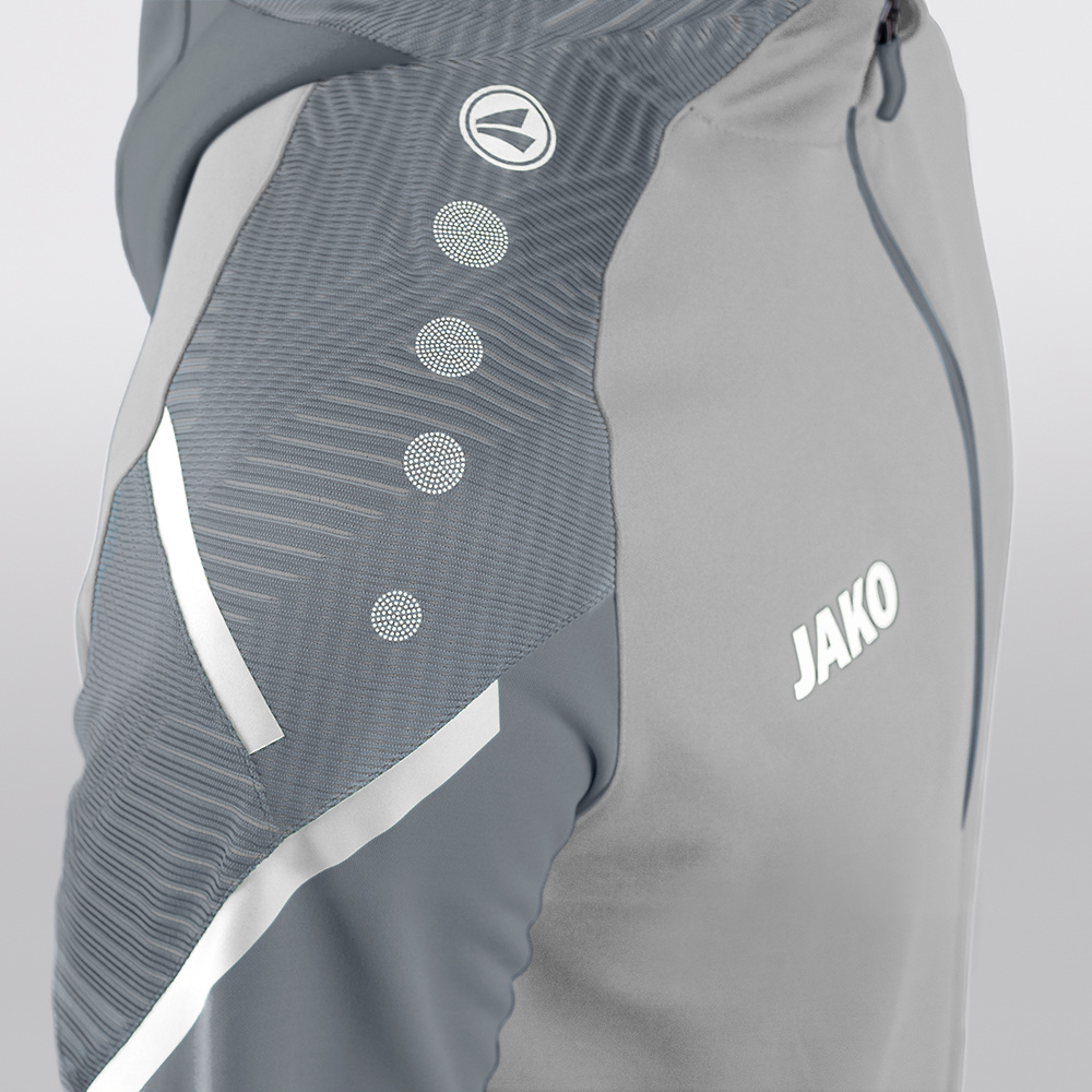 HOODED JACKET JAKO PERFORMANCE, SOFT GREY-STONE GREY MEN. 