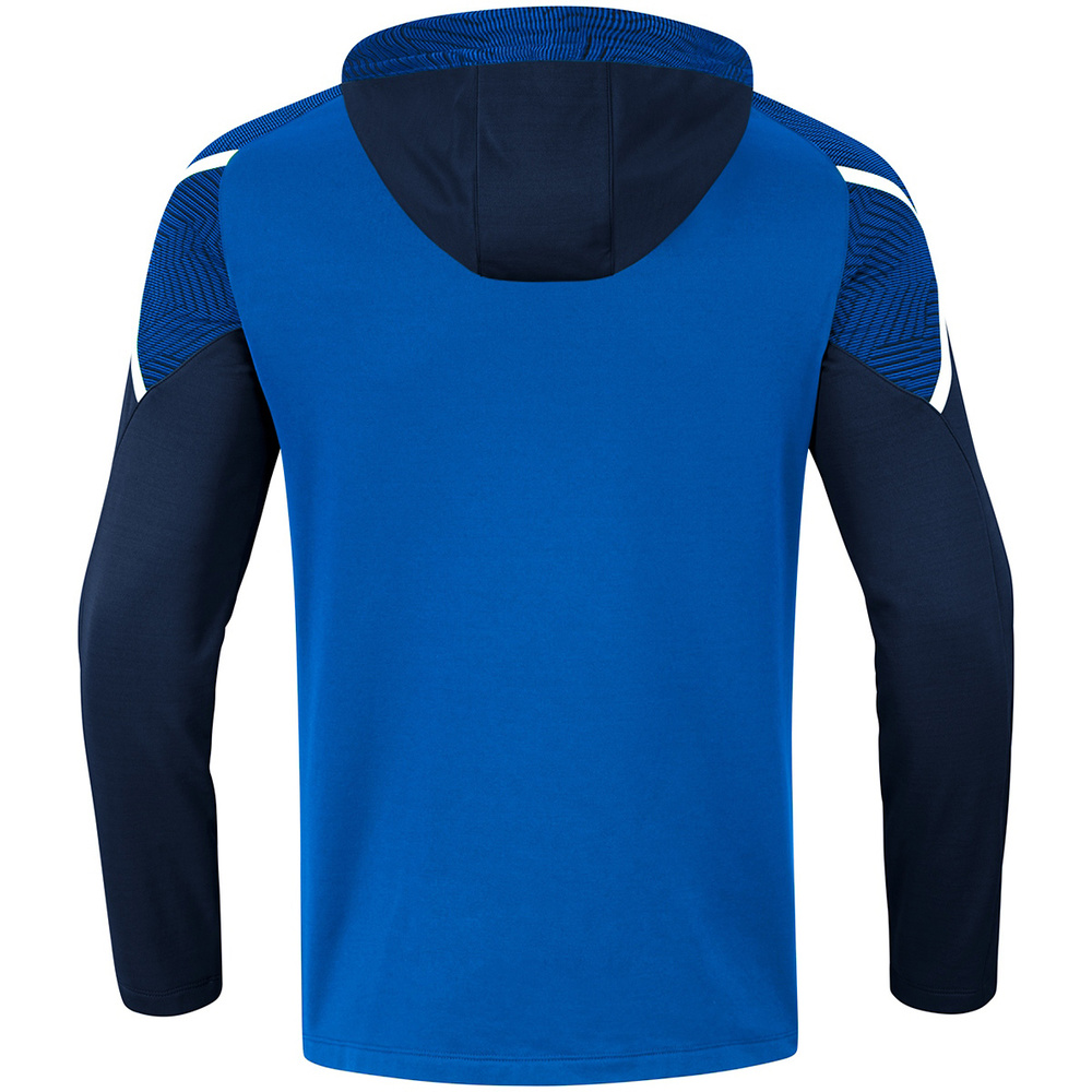 HOODED SWEATER JAKO PERFORMANCE, ROYAL-SEABLUE MEN. 