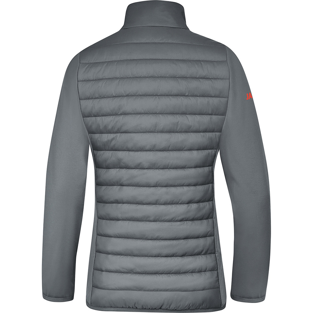 HYBRID JACKET JAKO PREMIUM, STONE GREY WOMEN. 