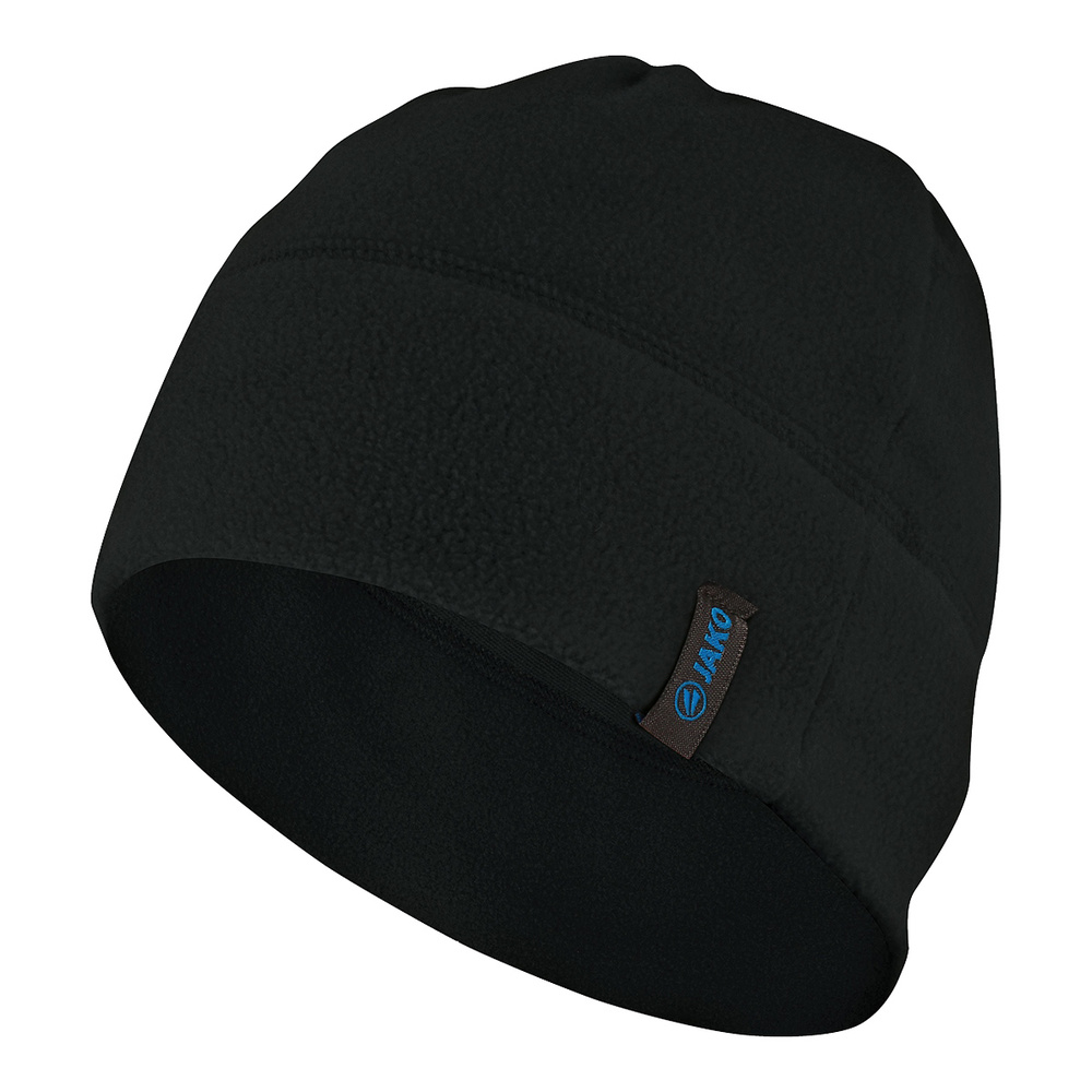 JAKO FLEECE CAP, BLACK. 