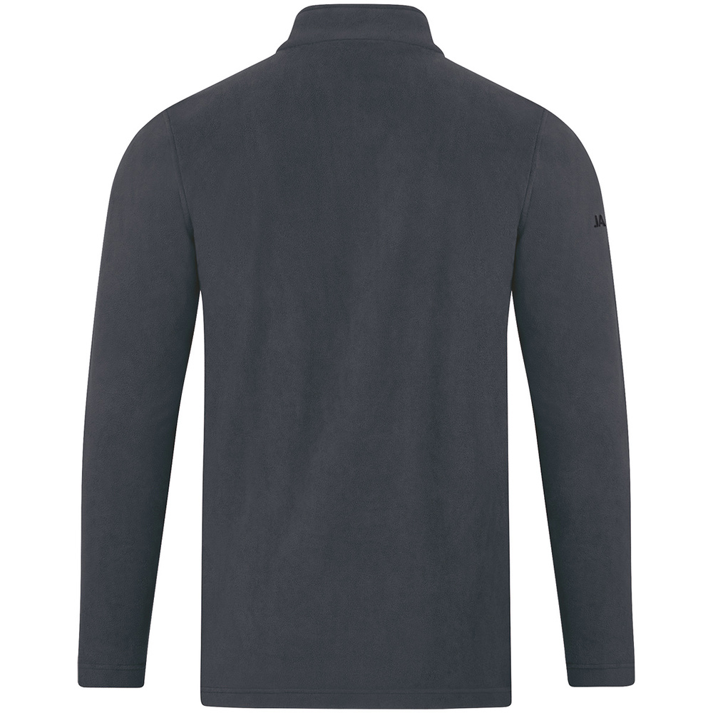 JAKO FLEECE JACKET, ANTHRACITE-BLACK MEN. 