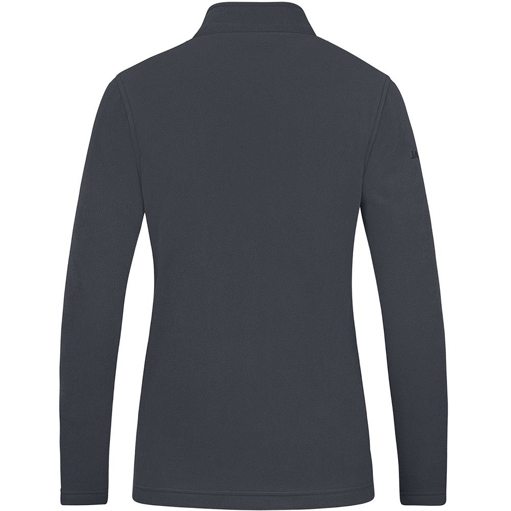 JAKO FLEECE JACKET, ANTHRACITE-BLACK WOMEN. 