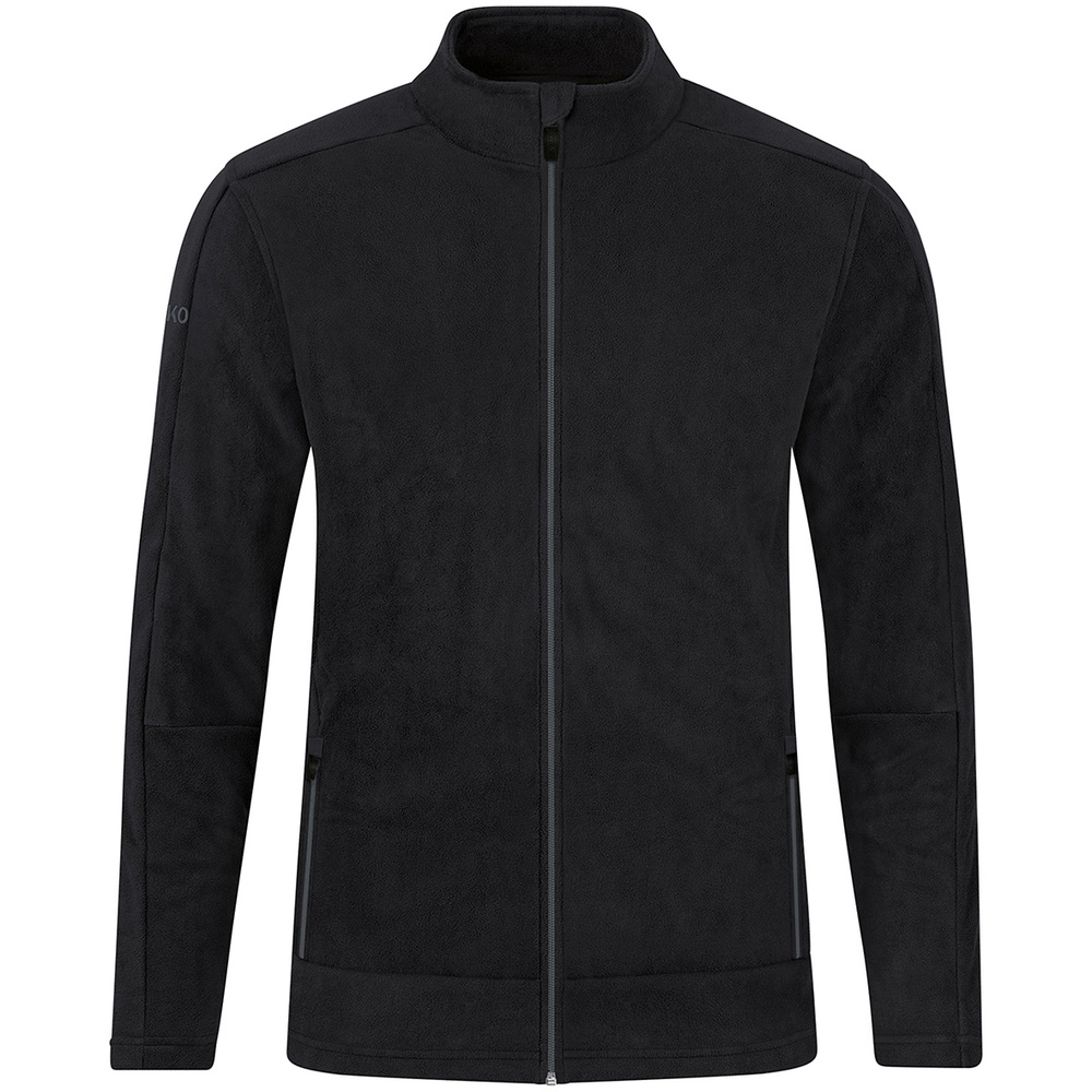 JAKO FLEECE JACKET, BLACK-ANTHRACITE KIDS. 