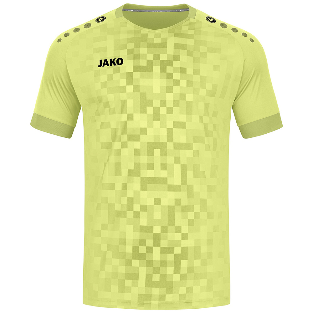 JAKO PIXEL JERSEY SHORT SLEEVE, YELLOW UNISEX. 