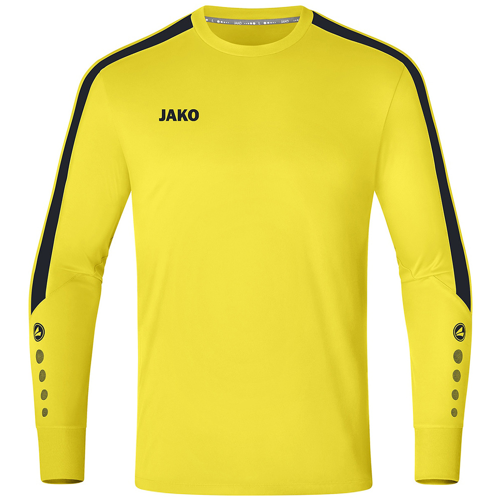 JAKO POWER GK JERSEY, CITRO-BLACK KIDS. 