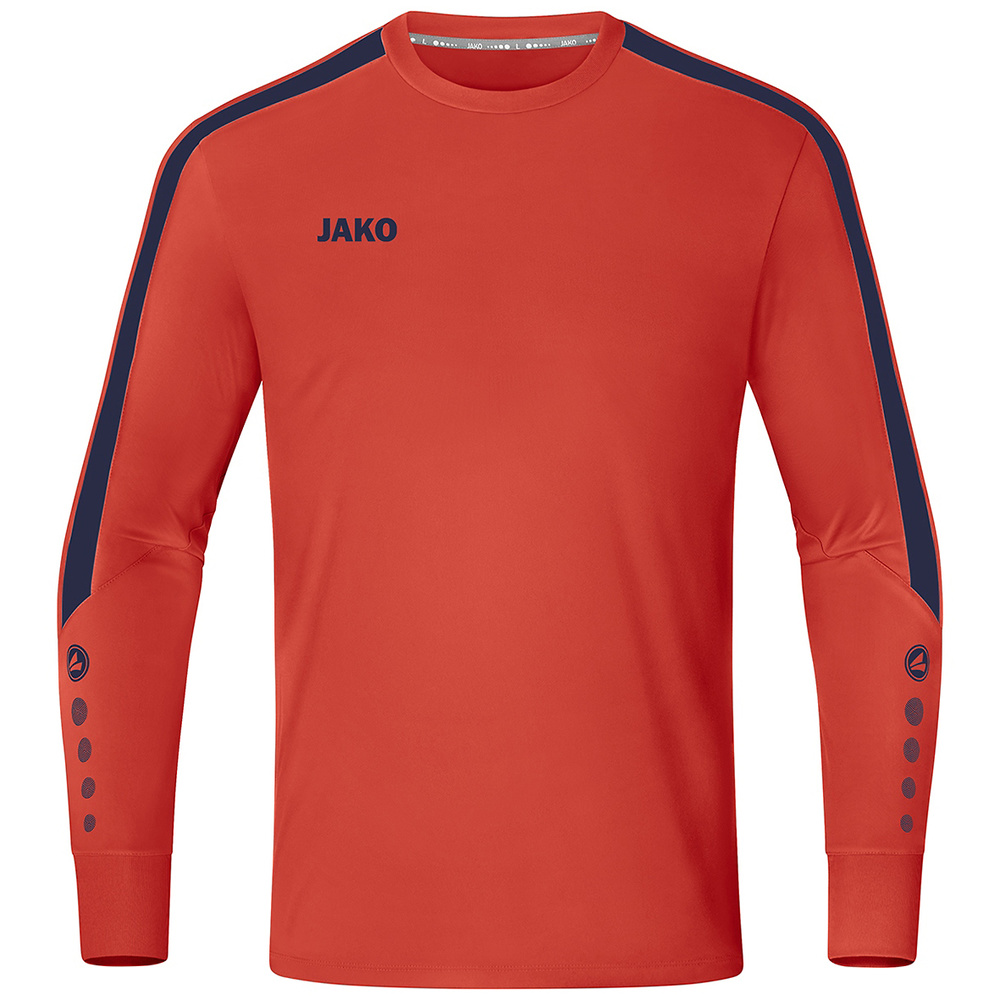 JAKO POWER GK JERSEY, FLAME-NAVY UNISEX. 