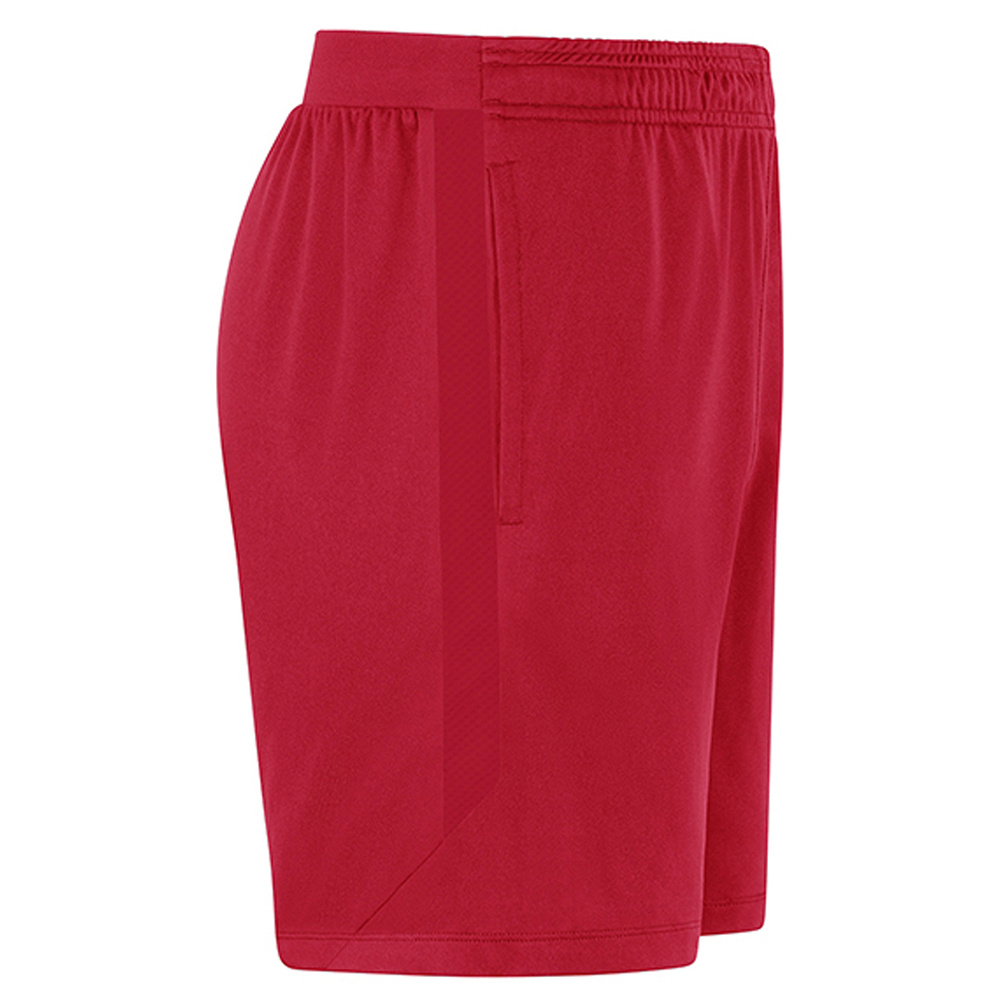 JAKO POWER LEISURE SHORTS, RED KIDS. 